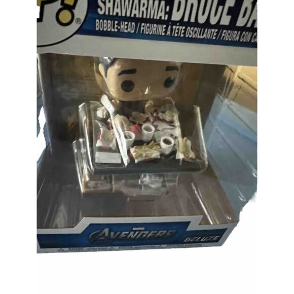 Marvel Avengers Bruce Banner Funko Pop Deluxe Victory Shawarma No. 755 NEW NIB - Picture 8 of 8